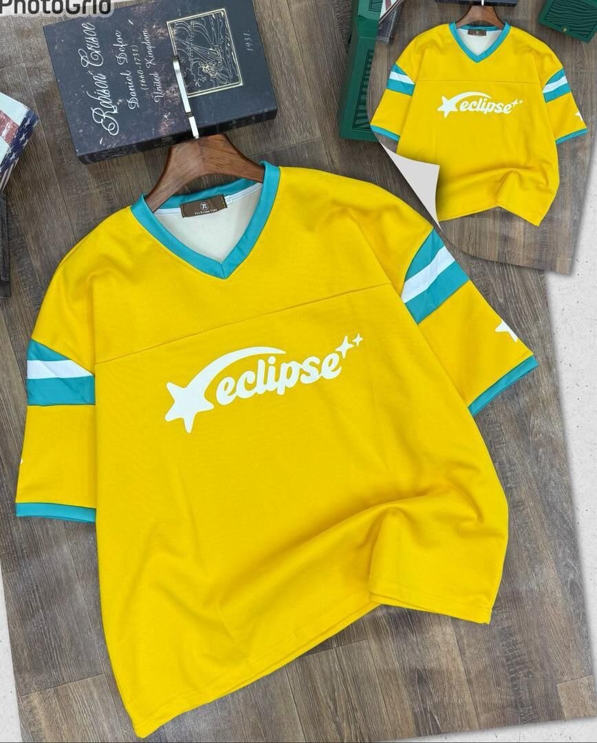 T-shirt Eclipse jaune