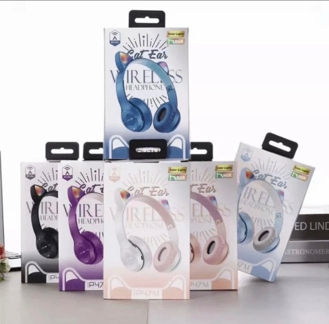 Casque Sans Fil Oreilles de Chat