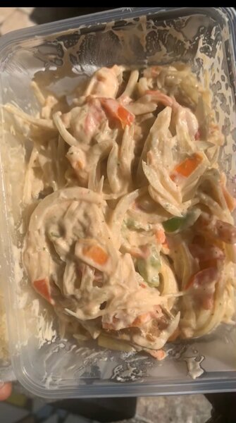 Poulet Mayo , alloco et atieke