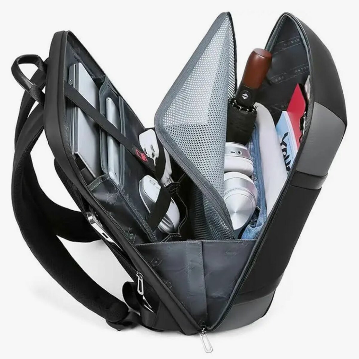 Anti -Theft Waterproof Backpack with USB 3.0 Charging Port