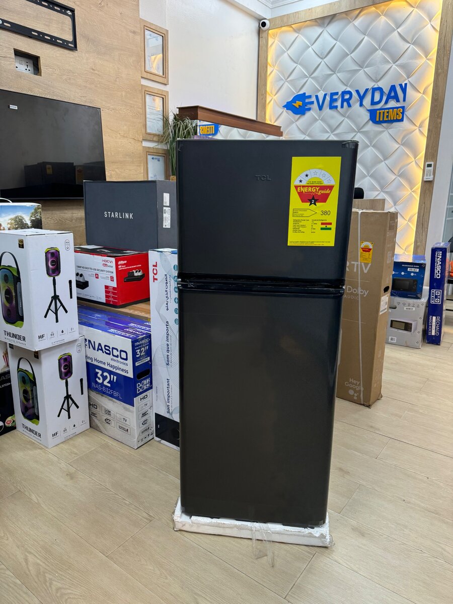 TCL top mount fridge