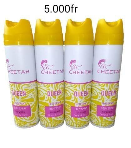 Déodorant Cheetah Queen Floral