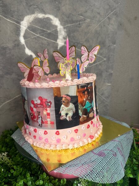 Gâteau Anniversaire Papillons