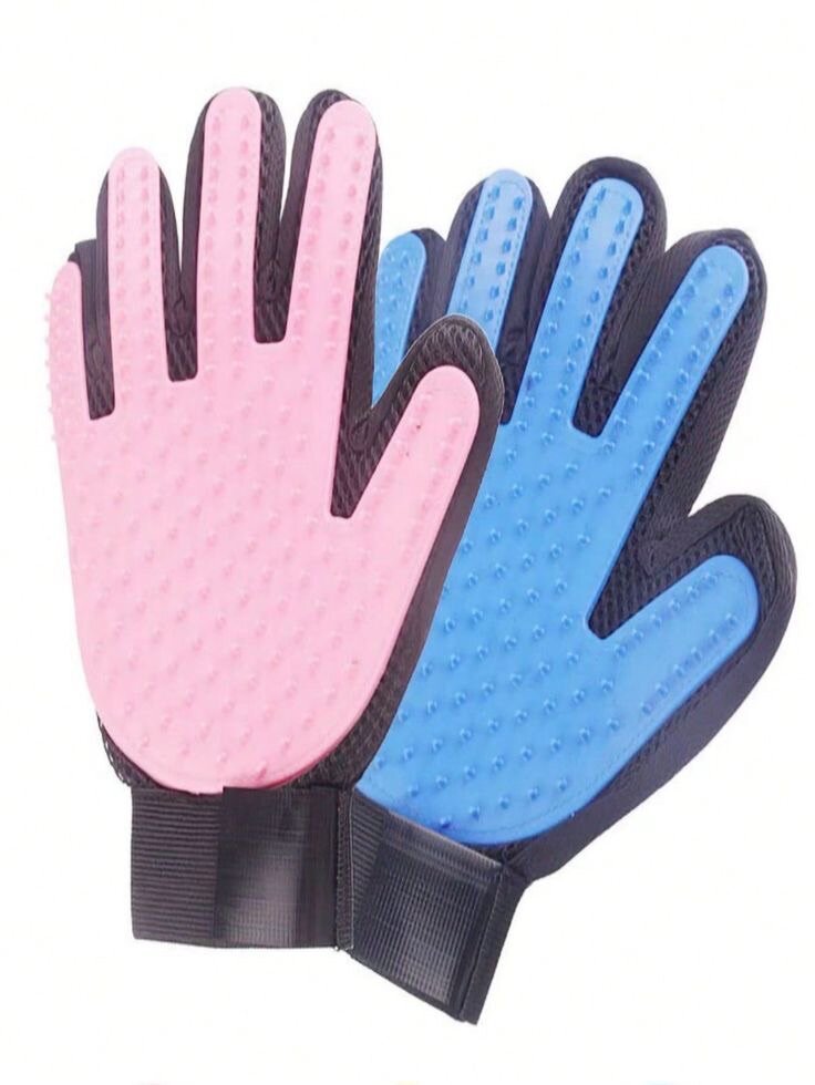 Gants de toilettage pour animaux