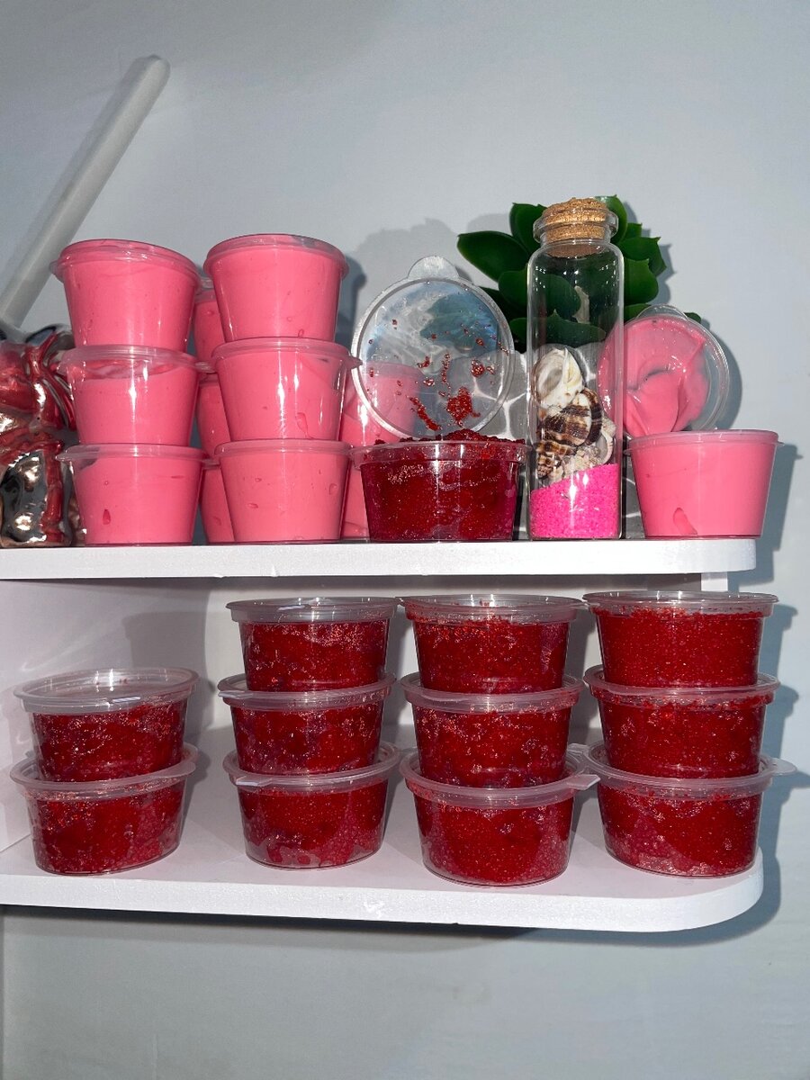 Slime coloré et parfumé