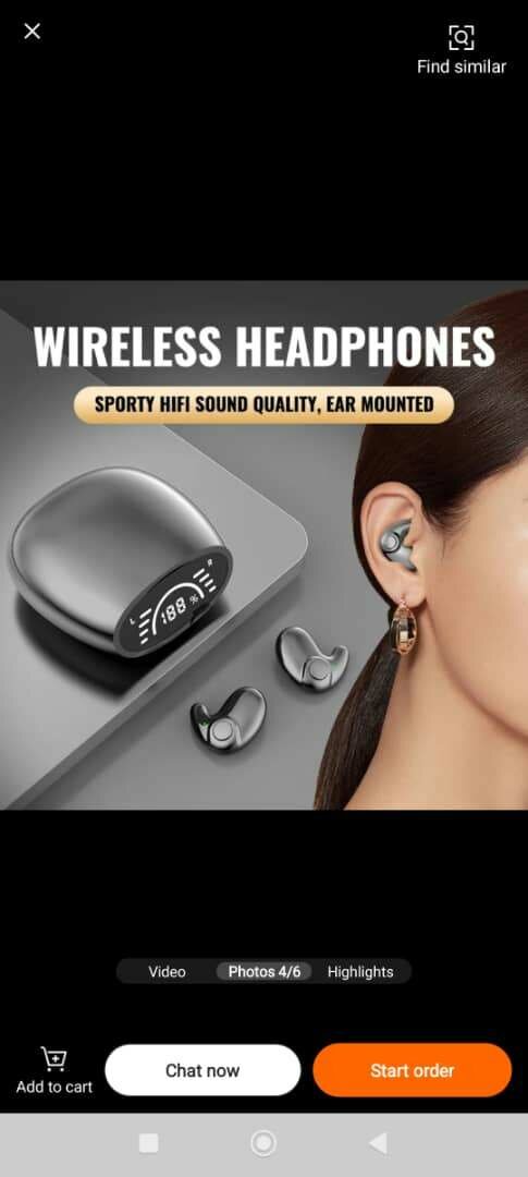 Écouteurs sans fil confortables