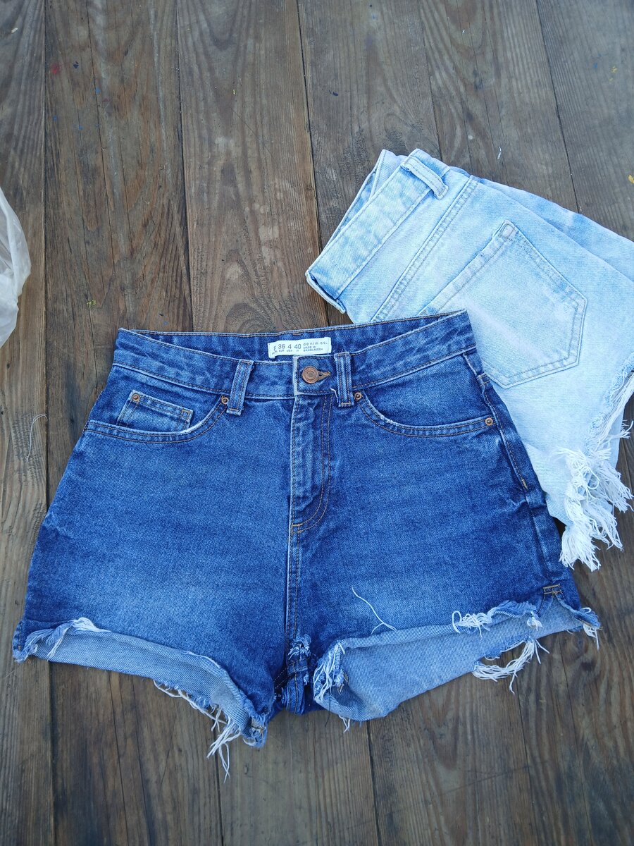 Ladies jeans shorts