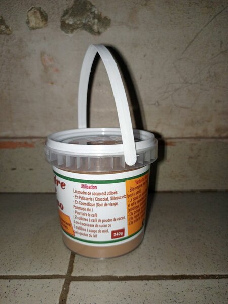 Poudre de cacao naturel 240g