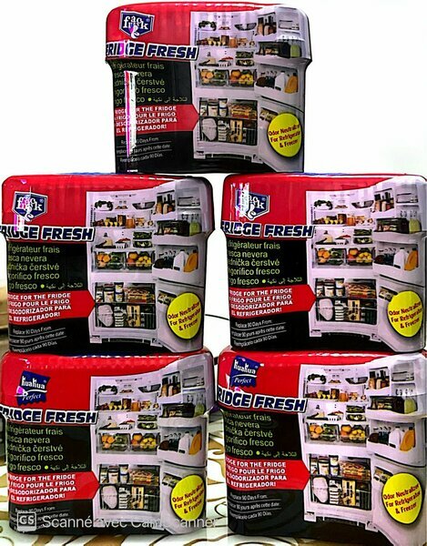 Lot 2 désodorisants frigo Fridge Fresh, 2 500 XOF