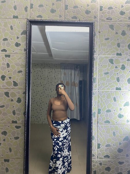 Jupe longue fleurie élégante