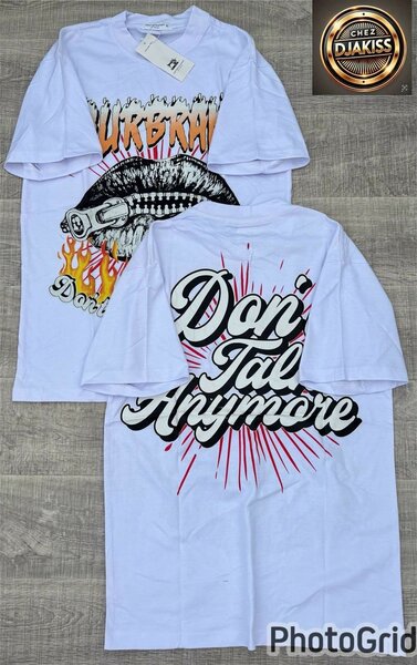 T-shirt graphique imprimée tendance