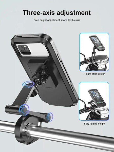 Support Téléphone Vélo 360°