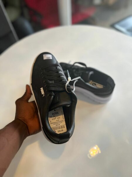 Baskets Puma noires unisexes