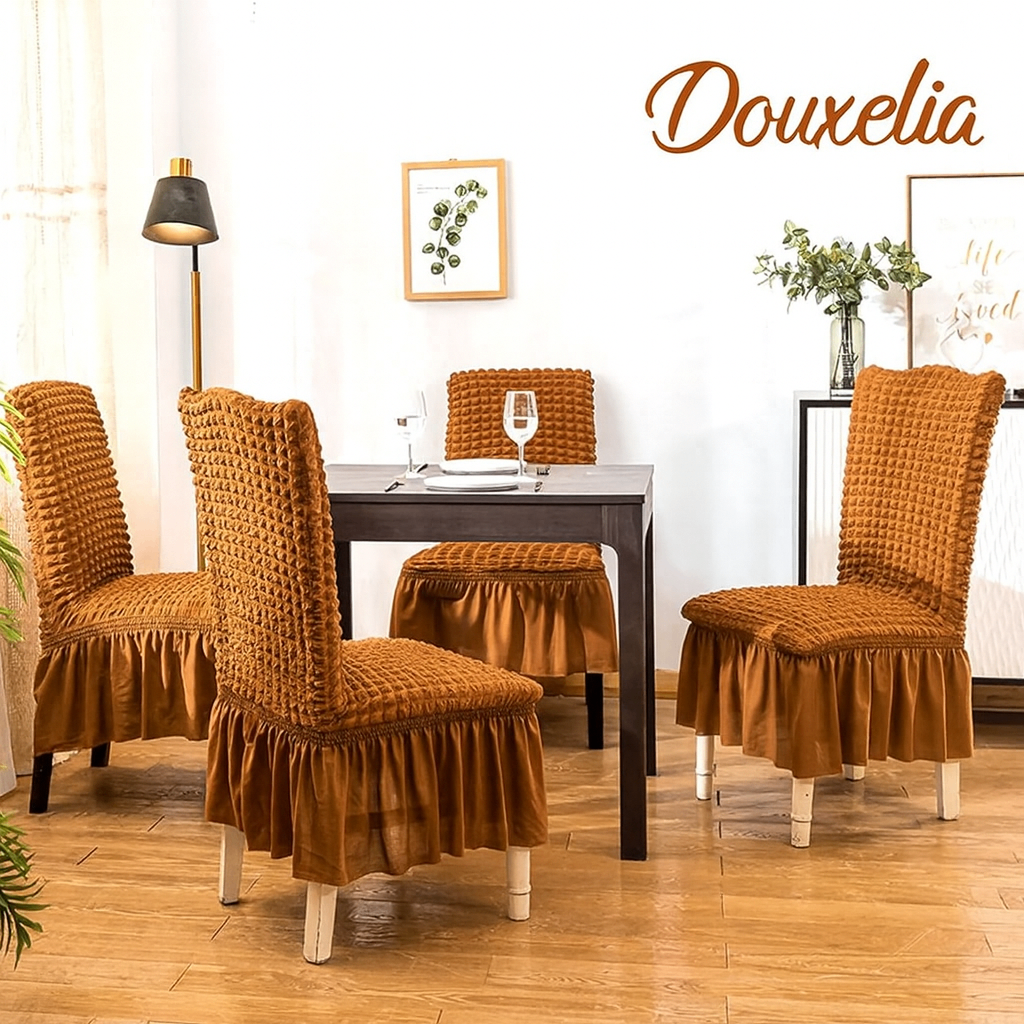 Housses de Chaise Élastiques Douxelia