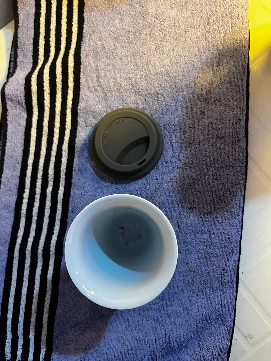 Tasse de voyage réutilisable