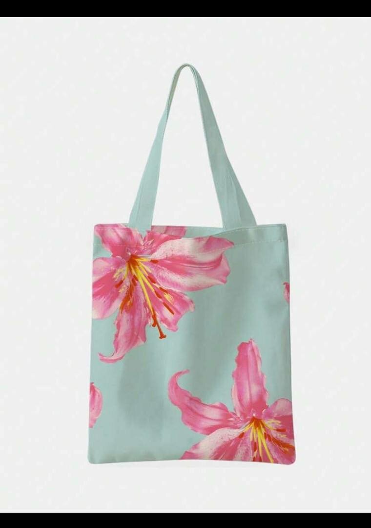 Sac cabas fleuri élégant