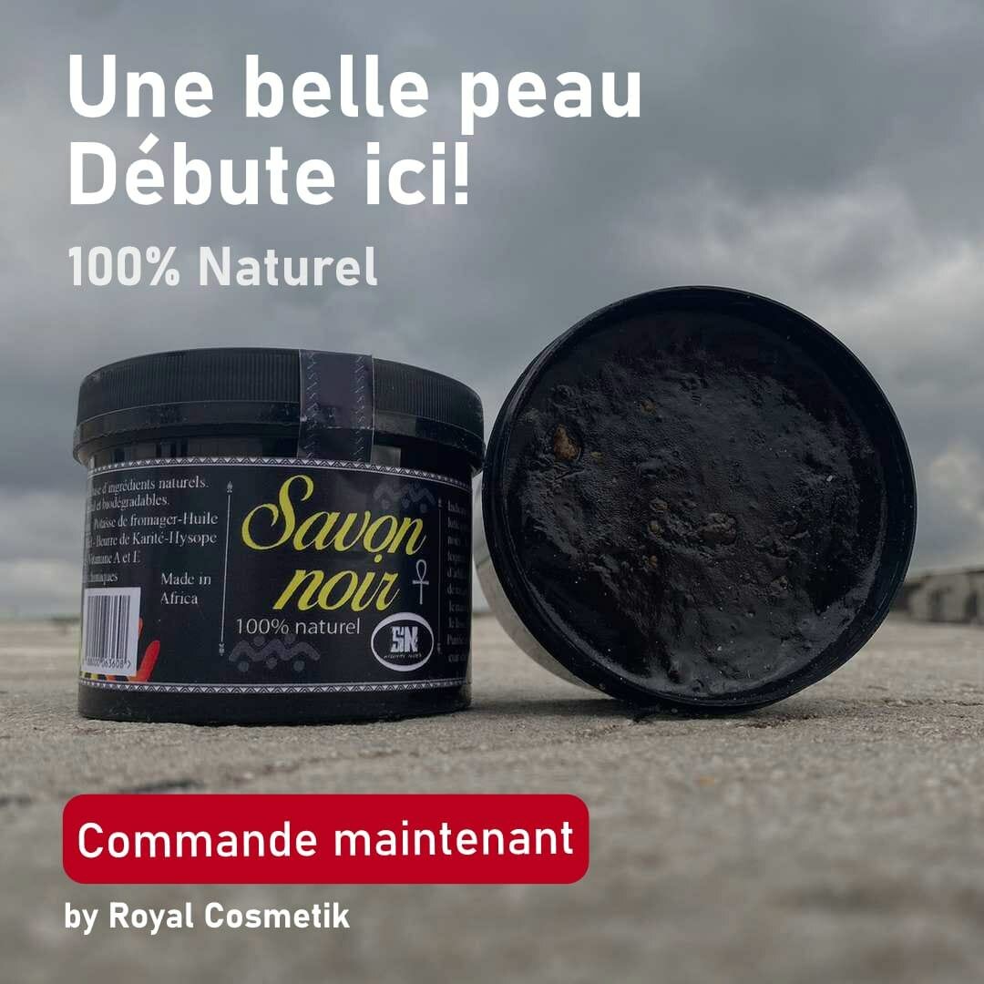 Savon Noir Naturel 100%