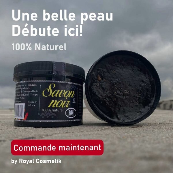 Savon Noir Naturel 100%