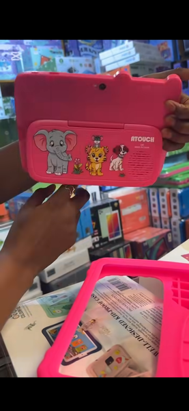 Tablette éducative enfants rose
