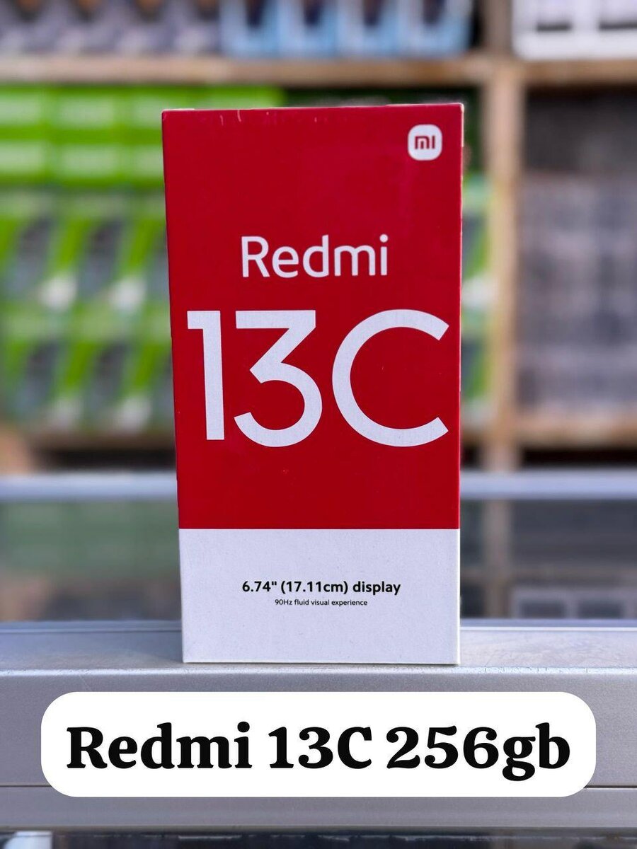 Smartphone Redmi 13C 256GB