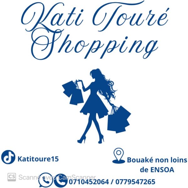 Katy Touré shopping 