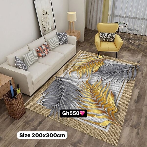 Luxurious and soft patterned carpet