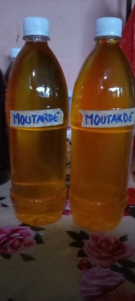 Huile de moutarde naturelle