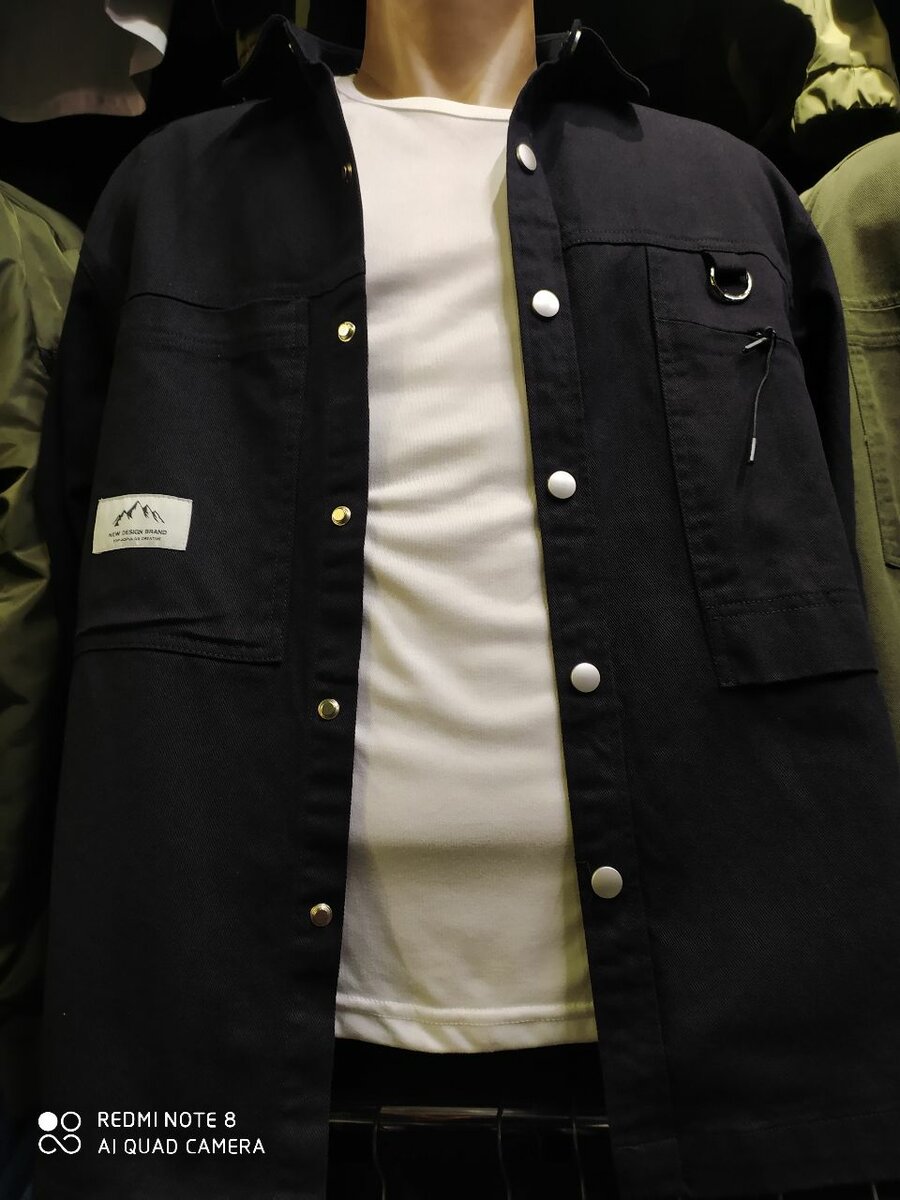 Джинсовая рубашка