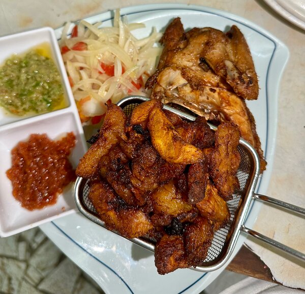 Poulet Grillé et Banane Plantain