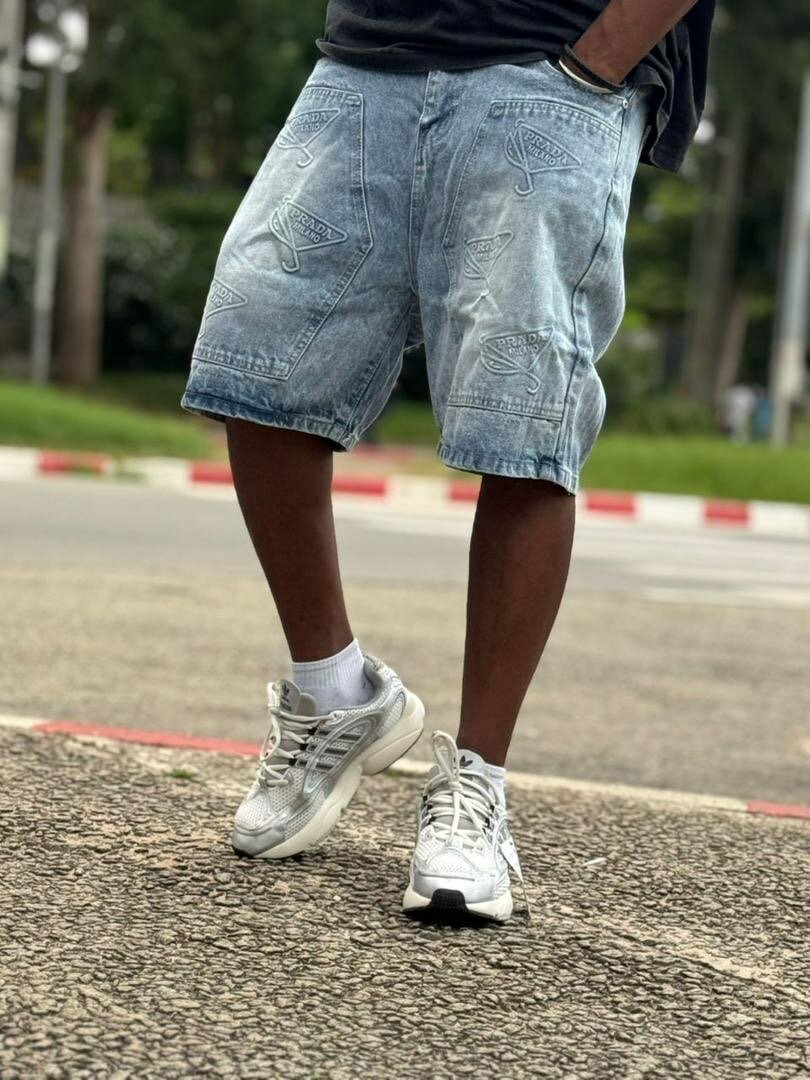 Shorts en denim style streetwear