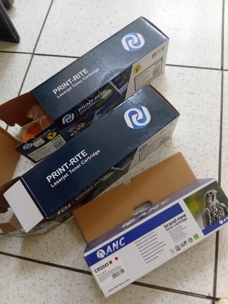 TONER CARTRIDGE EMPTY