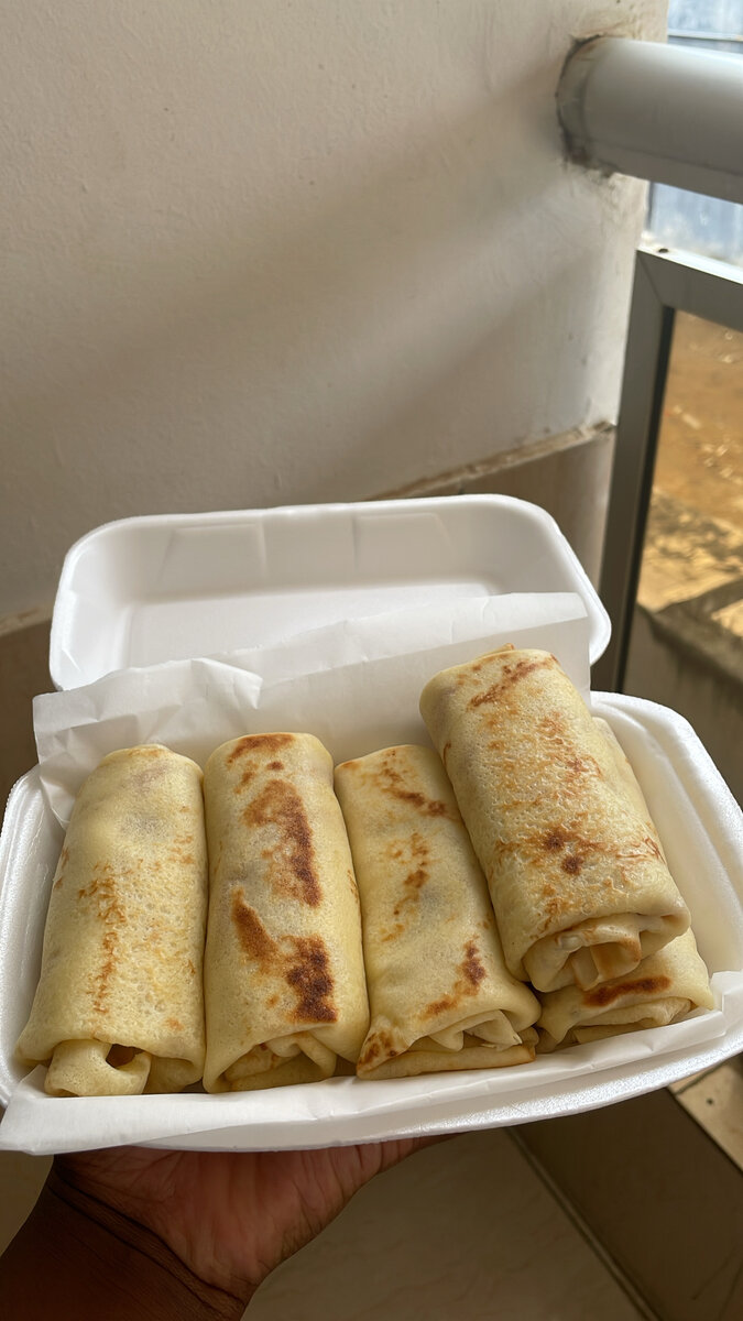 Crêpes au jambon fromage