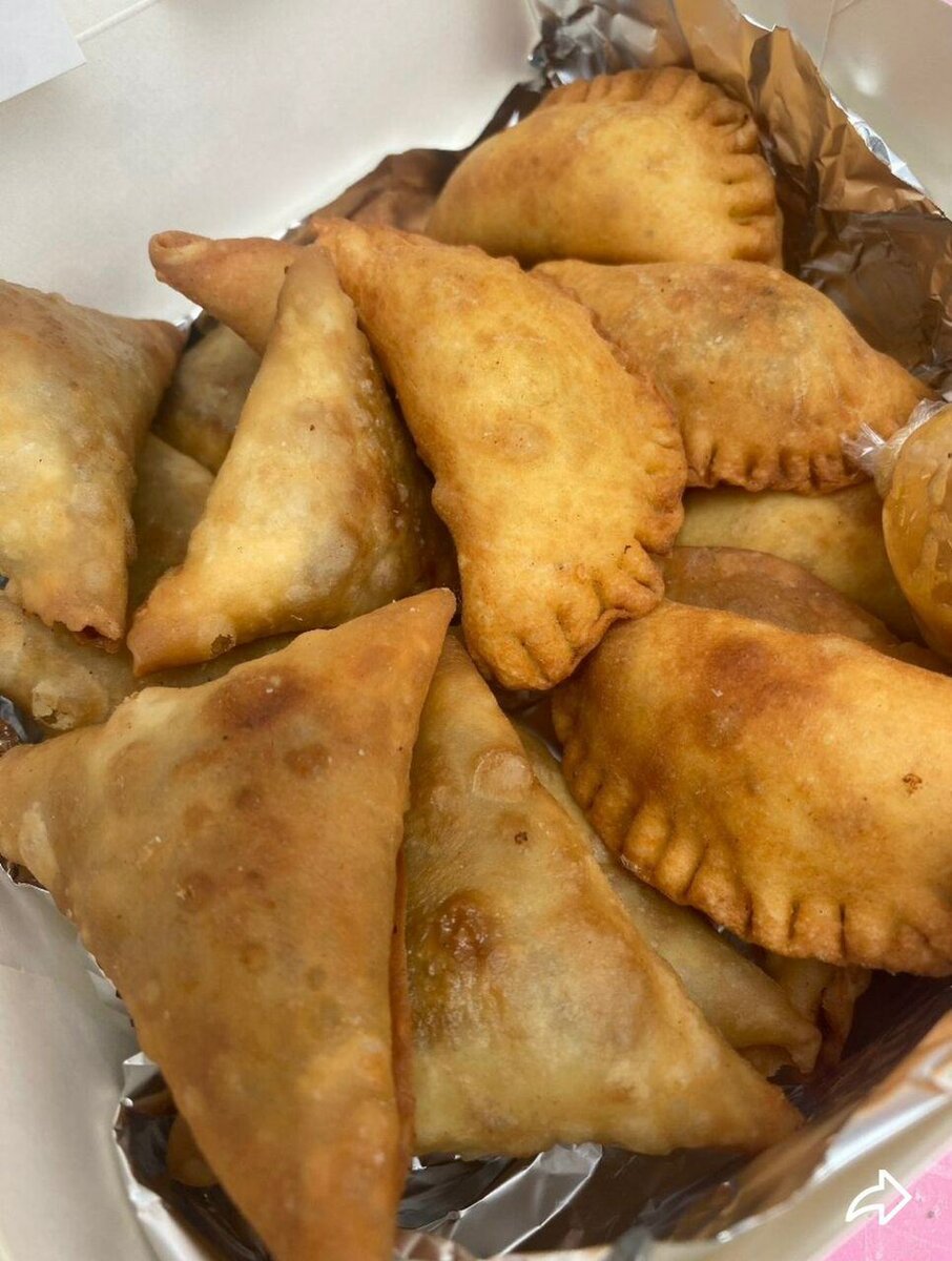 Assortiment de pastel samoussq