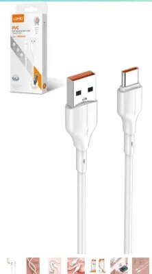 Type C Fast Charging Cable, Data Cable, Super 6A, 10A,, Extra Thick, Xiaomi, Samsung, Huawei, Glory