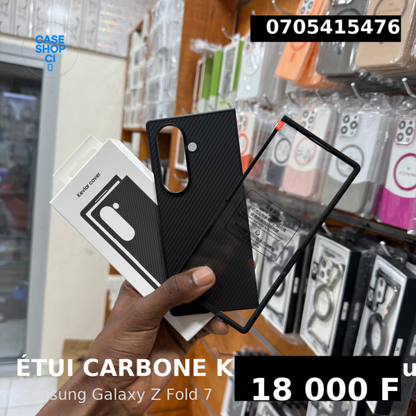 Étui Carbone Kevlar Z Fold 7