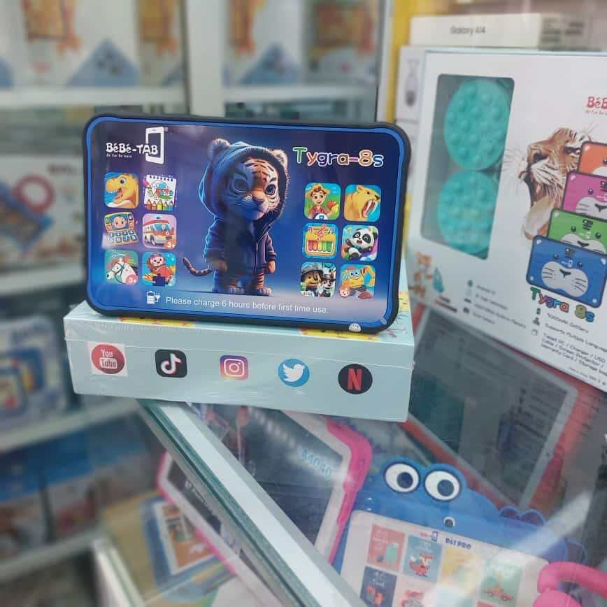 Bebe-Tab Tygra 8s Kids Tablet - SIM