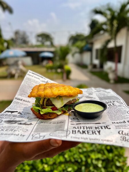 Burger plantain