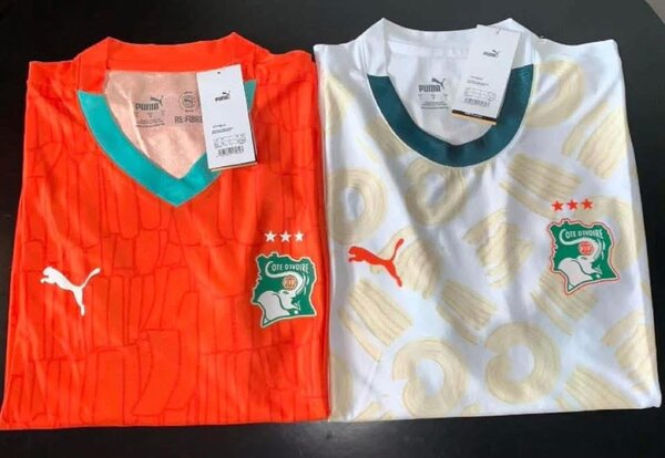 Maillots Équipe de Football Côte d'Ivoire