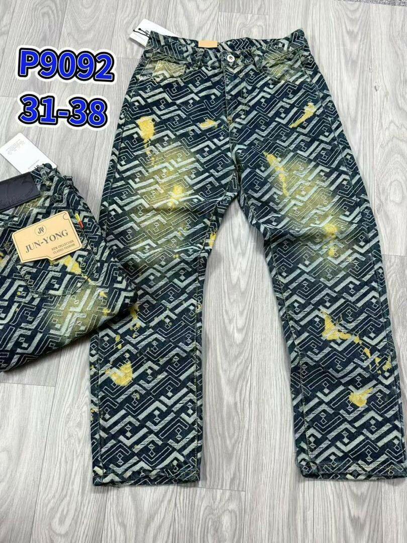 Jeans modernes imprimés