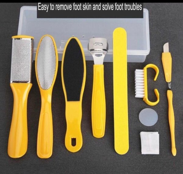 Kit de soin des pieds 9 pièces