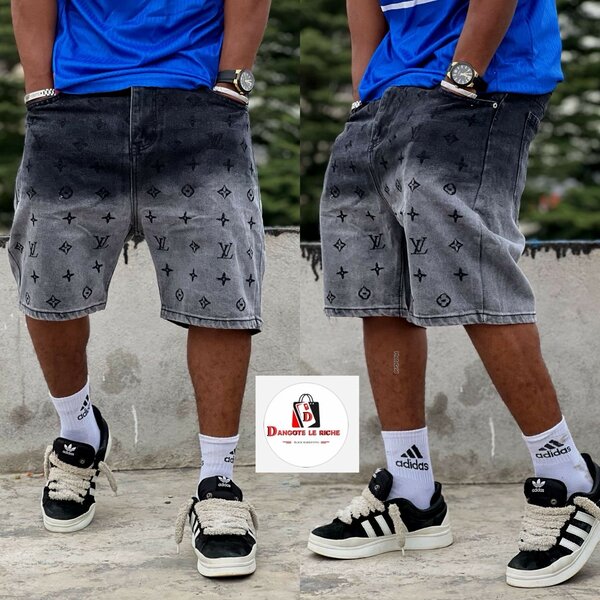 Culotte en jean décontracté