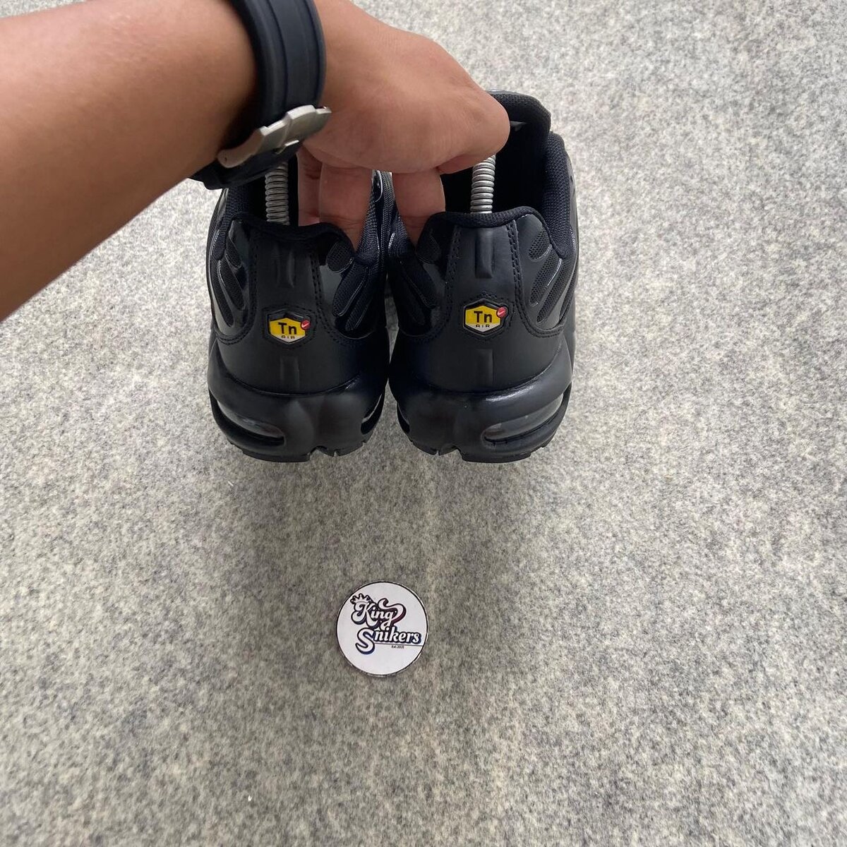 Baskets noires tendance