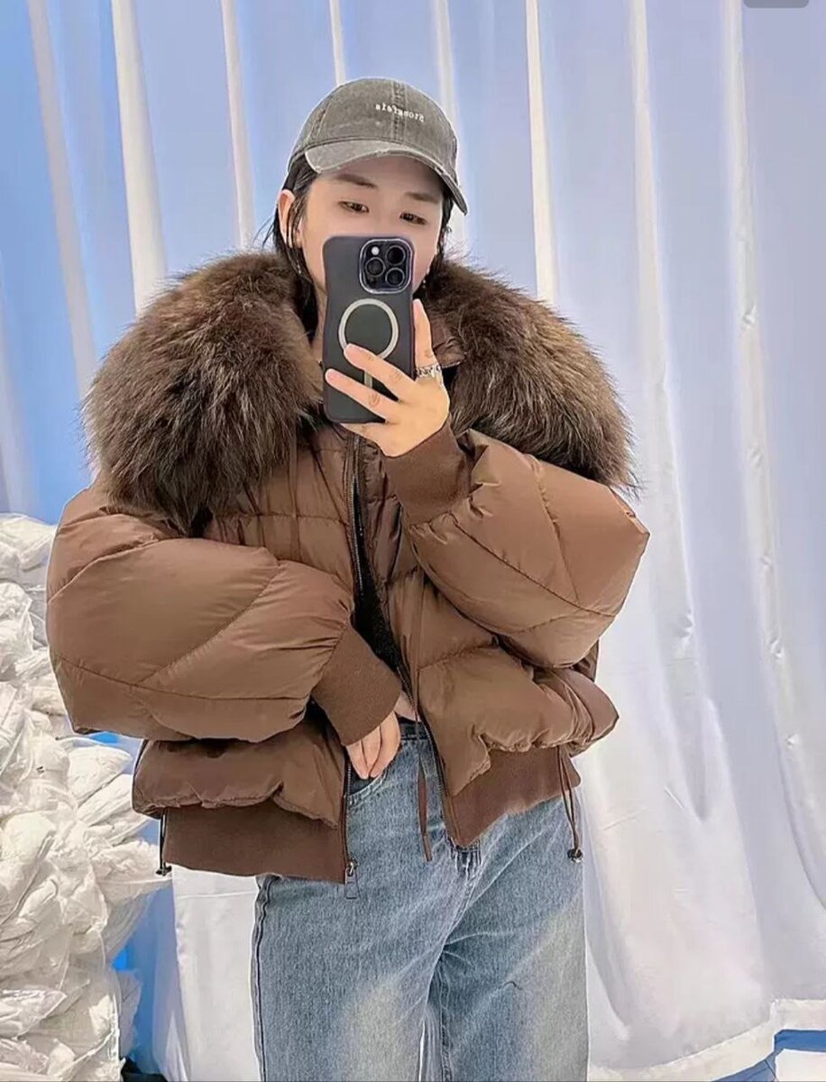 Куртка со сьемным мехом,Производство:Китай