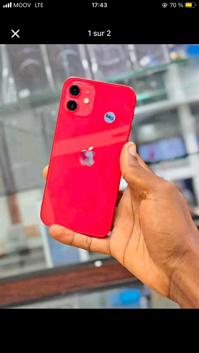 iPhone 12 Rouge 64Go