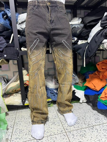 Jeans homme style dégradé