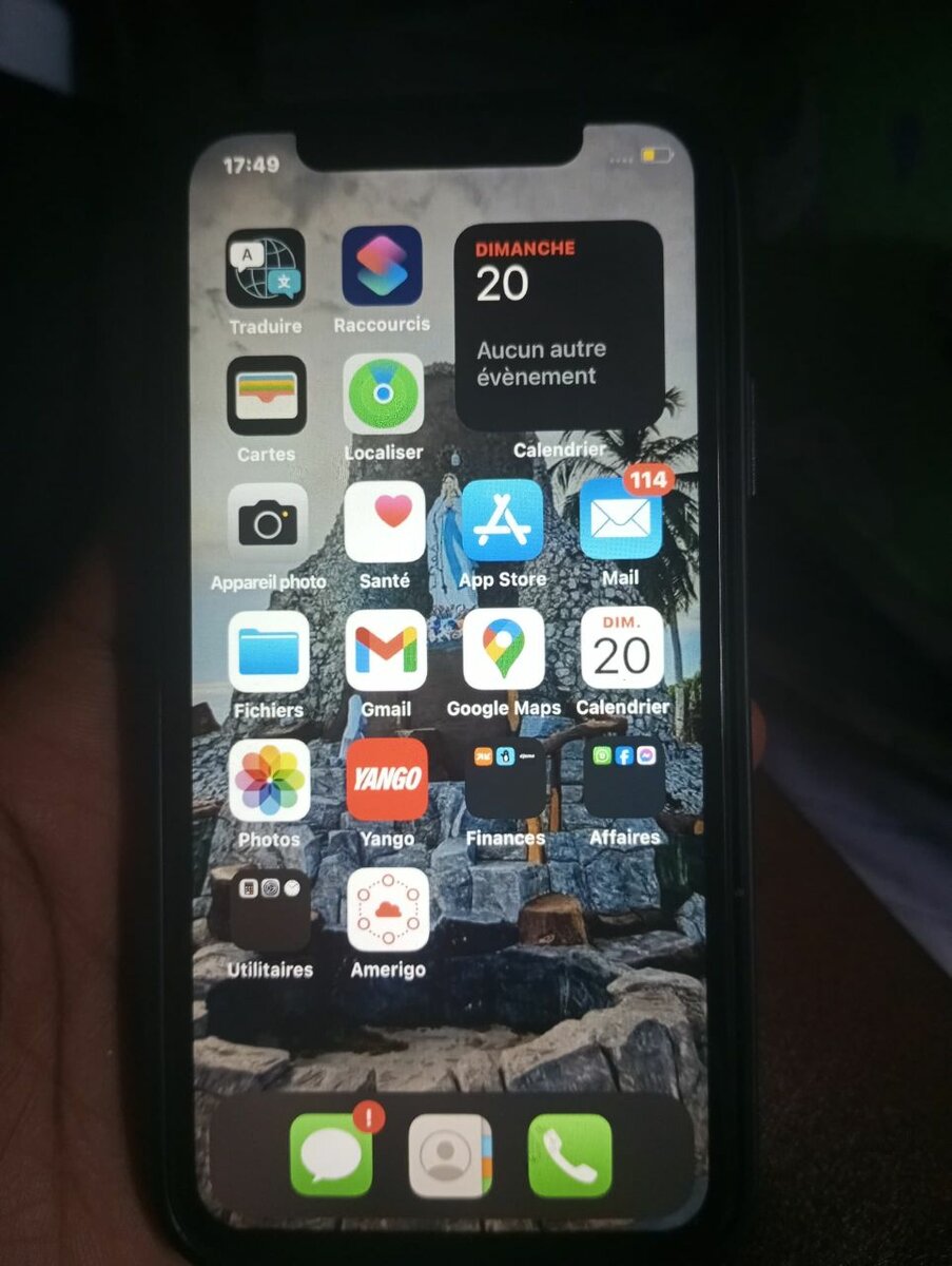 iPhone XS 64GB Argent