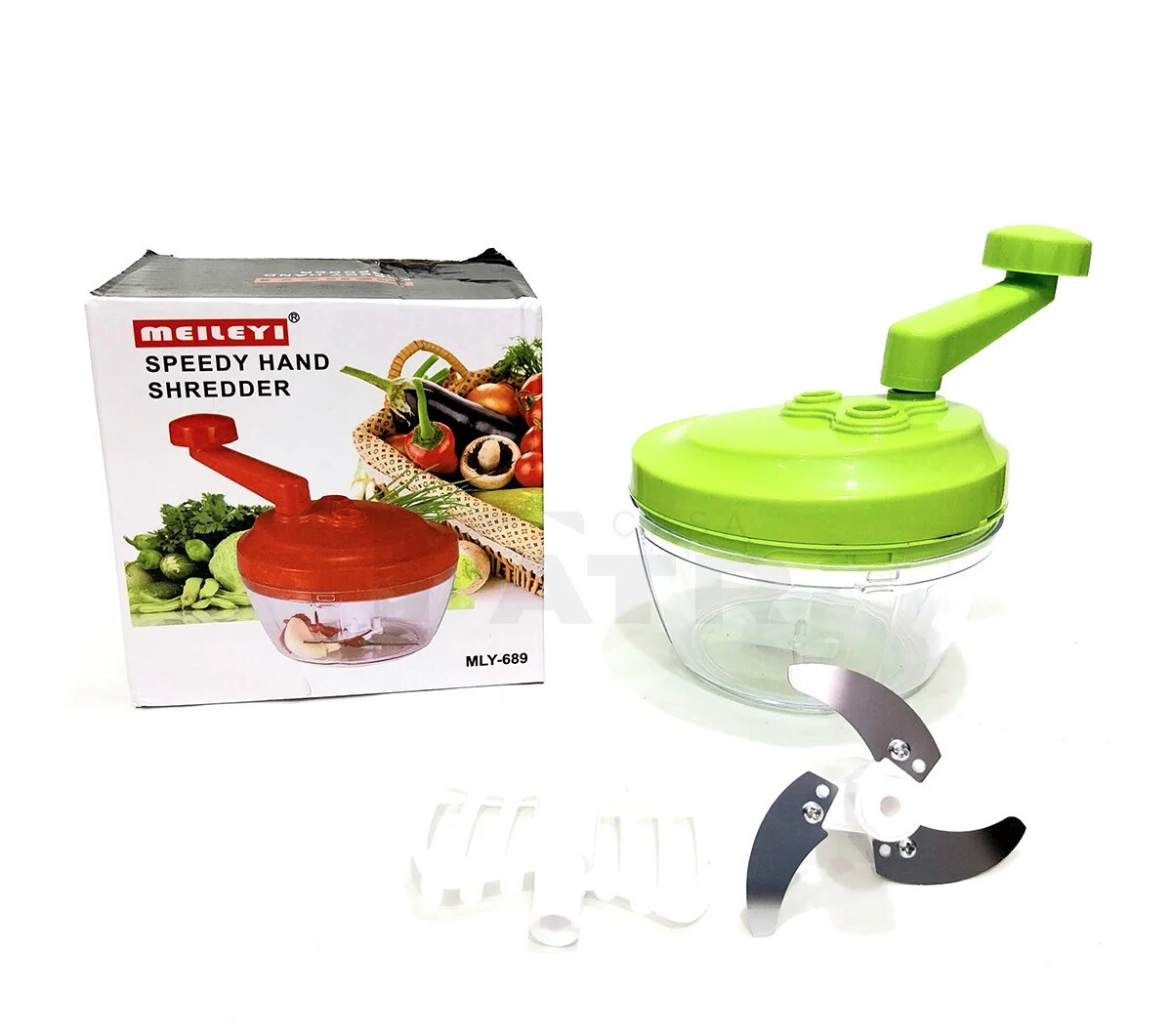 Hachoir manuel 2 en 1