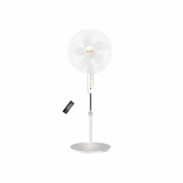 E-Jeff 1-Ventilateur Télécommande Silencieux,Blanc