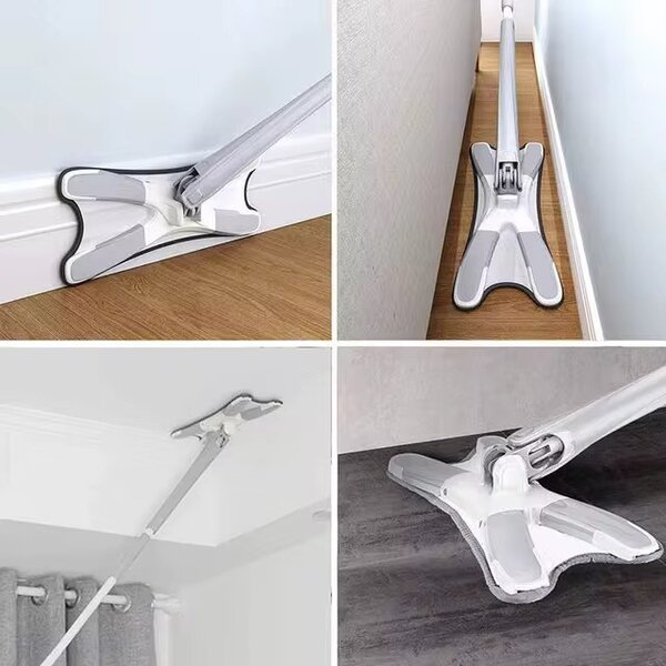 Balai plat pivotant + Seau