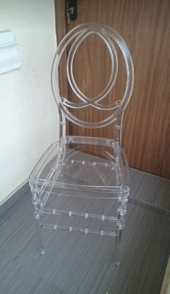 Crystal chivalry chair